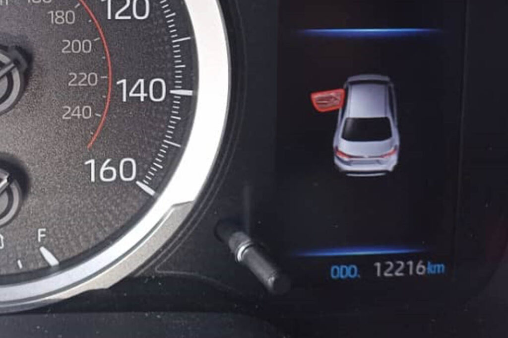 Tablero del Toyota Corolla 2020